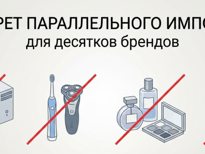 Параллельный импорт сжимается: Минпромторг исключил десятки брендов электроники и косметики из разрешенного перечня