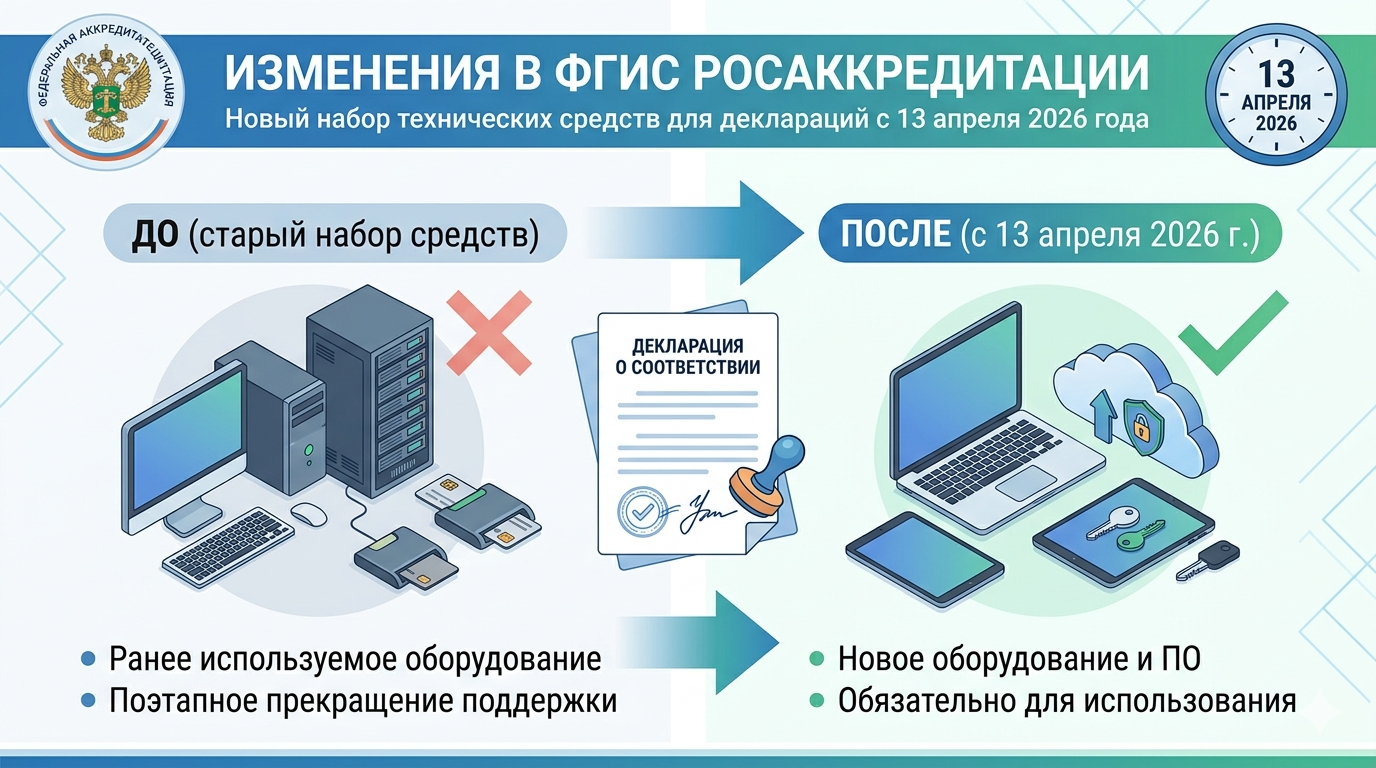 Как зарегистрировать декларацию о соответствии в 2026 году: Росаккредитация обновила технические требования